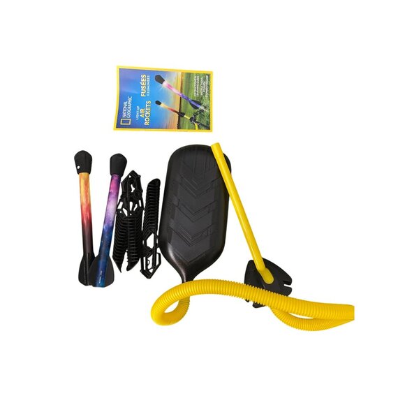 National Geographic Lite Up Air Rockets Toy Gifts NEW (BOX DAMAGE) - Picture 3 of 5